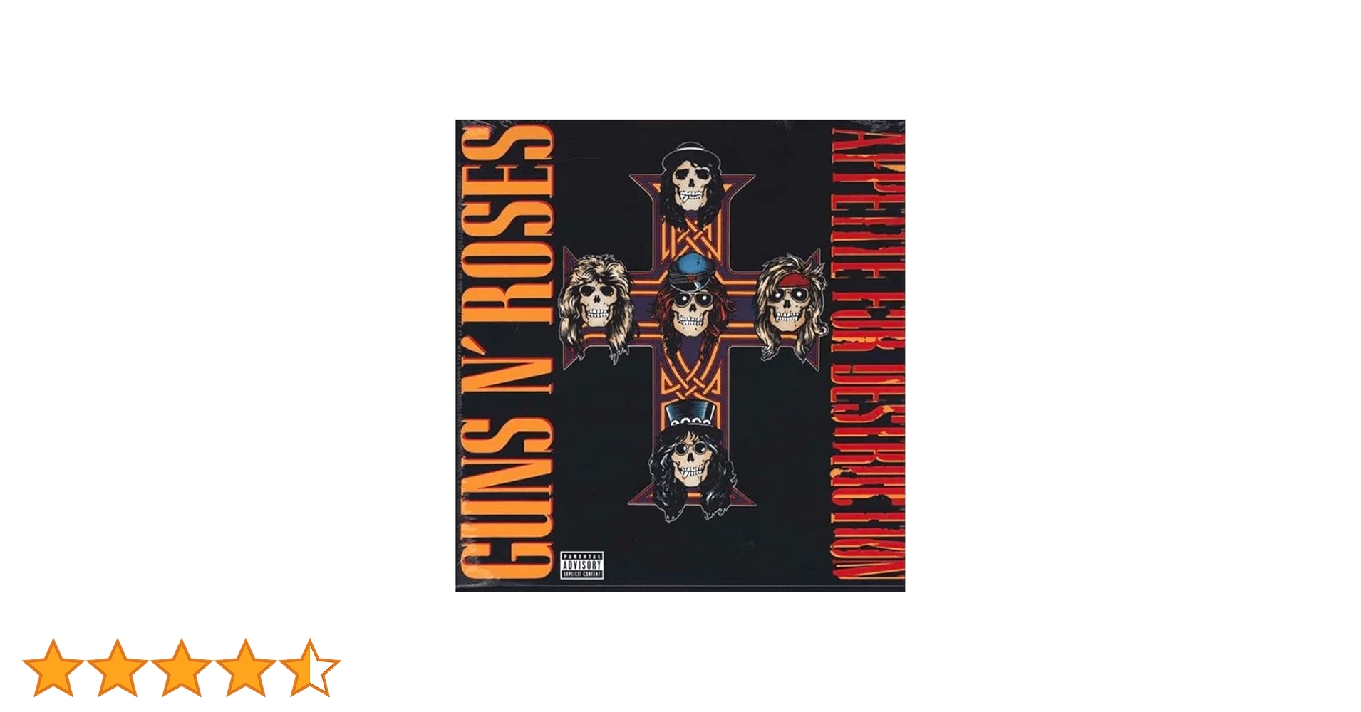 ゴ*ウ様 独 Guns N' Roses Appetite For Destru Appetite for Destruction : Guns N'roses: Amazon.fr: CD et